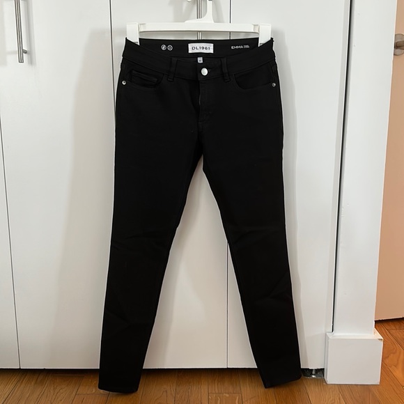 Unworn DL1961 Black Power Leggings - Picture 1 of 6